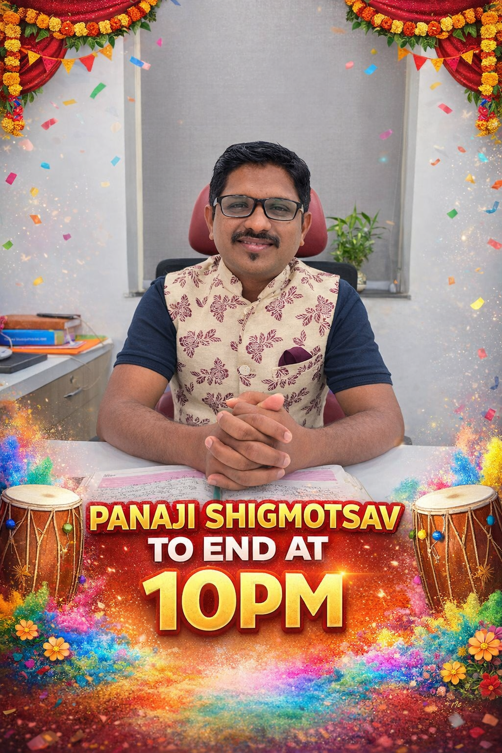 Did You Know : Panaji’s Shigmotsav celebrations will end at 10PM this&nbsp;year?