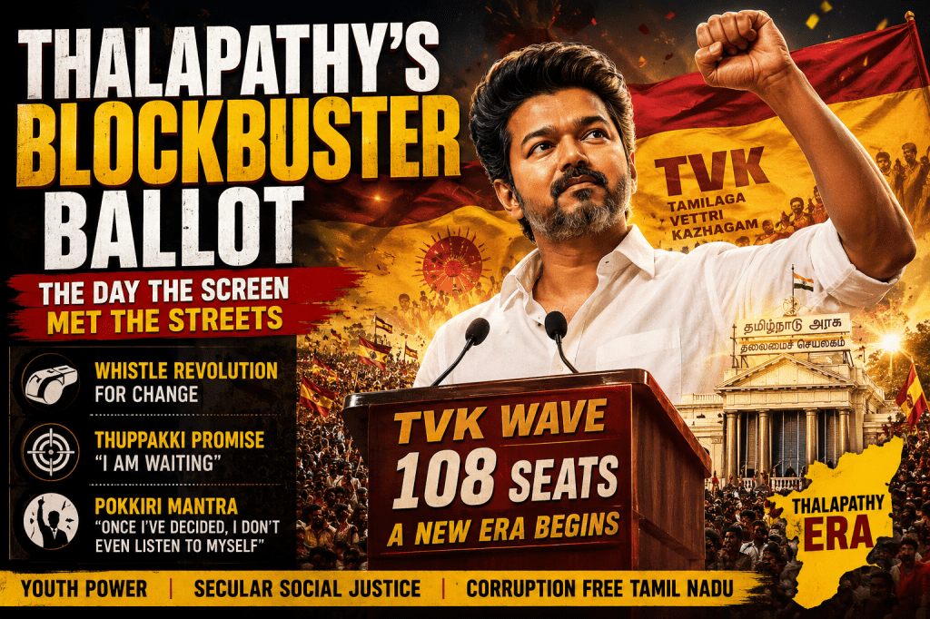Thalapathy’s Blockbuster Ballot: The Day the Screen Met the&nbsp;Streets